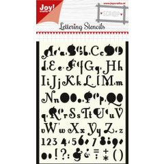 Joy! Crafts Polybesa Scrap Maskstencil - Lettering stencil 6002/0876 A6*