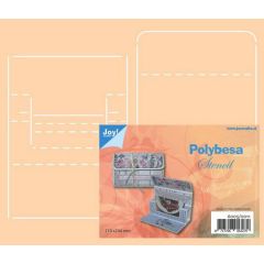 Joy! Crafts Polybesa stencil - Envelop voor kadokaart 6005/0011 A4*