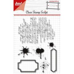 Joy! Crafts Scrap - Clearstempel- Script (006410/0468)*