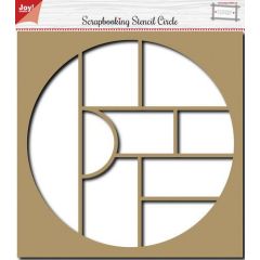 Joy! Crafts Scrapbooking Stencil Circle 6002/0857 30,5x30,5cm*