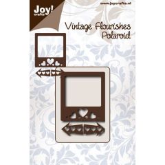 Joy! Crafts Snijstencil - Polaroid camera 65x45 mm*