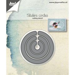 Joy! crafts Snijstencils - Slider-cirkels 6002/1239 49x49 mm*