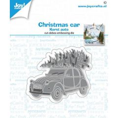 Joy! Crafts Stansmal - Auto met kerstboom 2 60x 50 mm*