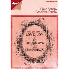 Joy! Crafts Stempel - tekst Kerst ENG (006410/0115)*