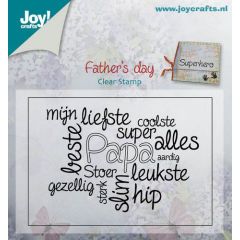 Joy! Crafts Stempel - Teksten papa (006410/0408)*