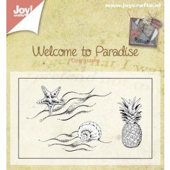 Joy! Crafts Stempel - Welcome to paradise - klein (006410/0397)*