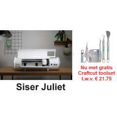 Siser Juliet 12 inch Cutter – High Definition Cutter /  met gratis 20 vel A4 Vinyl en 5 vel applicatie tape + een jaar lang gratis online training. 