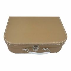 Koffertje karton bruin Middel 30x21,2x9CM (811725/0372)
