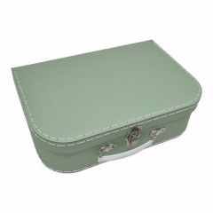 Koffertje karton groen Klein 25,5x18x8,3CM (811725/0391)