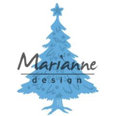 Marianne Design - Creatables - Tiny`s Kerstboom versierd (LR0491)*
