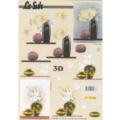 3D Knipvel - Le Suh - Bloemen/vaas (4169.840) -10