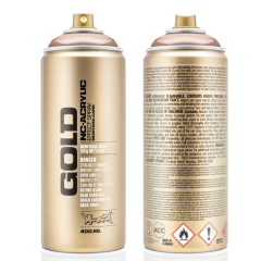 Montana Gold Spuitbus 400 ml Copper Chrome (M2000) *