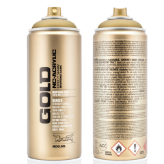 Montana Gold Spuitbus 400 ml Gold Matt (M3010) *