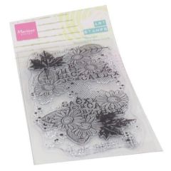 Marianne D Clear Stamps Art stamps Chrysant MM1633 85x185 mm*