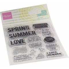 Marianne D Clear Stamps Art stamps - Summertime (ENG) MM1639 95x160mm*