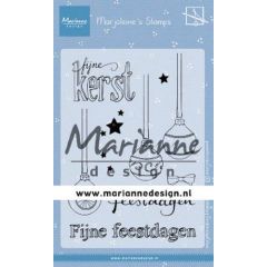 Marianne D Clear Stamps Marjoleine‘s Kerstballen MZ1906 105x148 mm*