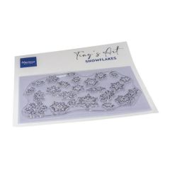 Marianne D Clear Stamps Tiny's Art - Sneeuwvlokken TC0916 130x85mm *