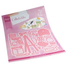 Marianne D Collectable Papercraft accessoires by Marleen COL1544 40x88mm, 35x31mm *