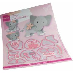 Marianne D Collectables Eline‘s Baby Olifant COL1521 150x210mm*
