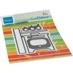 Marianne Design - Craftable - Houtkachel by Marleen (CR1525) *