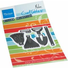 Marianne D Craftable Tuin gereedschap by Marleen CR1541 80x160mm *