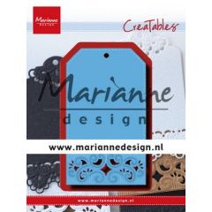 Marianne Design - Creatables - Classic label 120x160 mm (LR0617) (AFGEPRIJSD)
