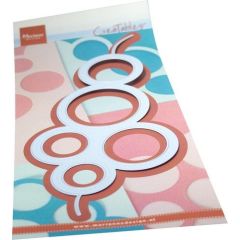 Marianne D Creatable Layout cirkels by Marleen LR0839 84x215mm *