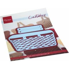 Marianne D Creatable Rieten Mandje 110x160mm (LR0702)