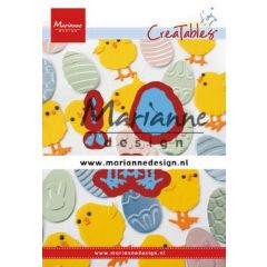 Marianne Design - Creatables Tiny's paaskuiken LR0644 48x49mm (AFGEPRIJSD)