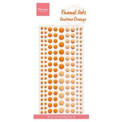 Marianne D Decoration Enamel dots - Duotone oranje PL4528 156 dots *