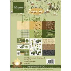 Marianne D Paper pad De natuur in By Marleen PK9176 A5 (05-21)