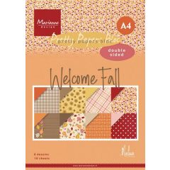 Marianne D Paperpad Welcome Fall by Marleen PK9185 A4 16 sheets *