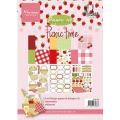 Marianne D Paperset Picnic time by Marleen PK9189 A5 6x12 *