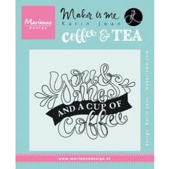Marianne D Stempel Quote - You & Me and a cup of coffee (EN) 9,0x11,0cm (KJ1709)*