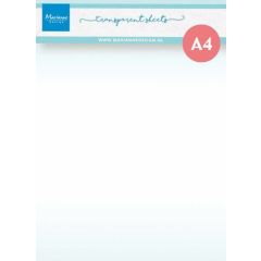 Marianne D Transparant sheets CA3187 5 x A4