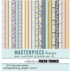 Masterpiece Papiercollectie Fresh Things 12x12 10vl MP202013 (62266)