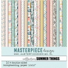 Masterpiece Papiercollectie Summer Things 12x12 10vl MP202018 (62594)