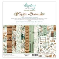 Mintay 12 x 12 Paper Set - Rustic Charms MT-RST-07 (117054/0114) *