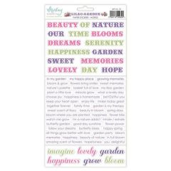 Mintay 6 x 12 Paper Stickers - Lilac Garden - Words MT-LIL-13 (117065/2003) *
