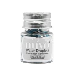 Nuvo Gemstones (ass. sizes) - water droplets 1404N (AFGEPRIJSD)