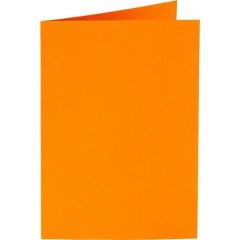 Papicolor Dubbele kaart A6 oranje 200gr-CV 6 st 309911 - 105x148 mm*