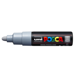 Uni Posca Verfmarker  - lijndikte: 4,5-5,5 mm - PC-7M - Grijs (37) *