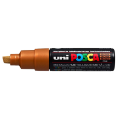 Uni Posca Verfmarker - lijndikte: 8mm - Brons (42) *