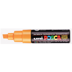 Uni Posca Verfmarker - lijndikte: 8mm - Oranje (04) *