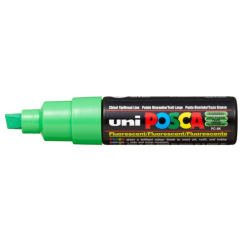 Uni Posca Verfmarker - lijndikte: 8mm - Neon Groen (F6) *