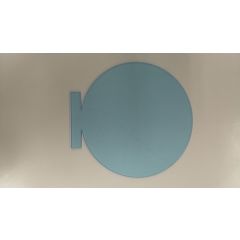Plexiglas plaatje - Cirkel  - Doorsnede 17cm