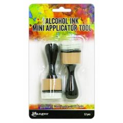 Ranger Alcohol Ink Mini Applicator Tool (2pc/10 Felts) TAC62158 Tim Holtz