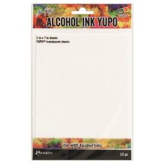 Ranger Alcohol Ink Yupo Paper Translucent 10 vel TAC49722*