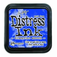 Ranger Distress Inks pad - blueprint sketch - stamp pad - Tim Holtz (TIM43195) 