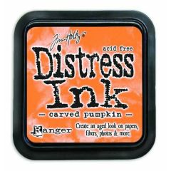 Ranger Distress Inks pad - carved pumpkin - stamp pad - Tim Holtz (TIM43201) 